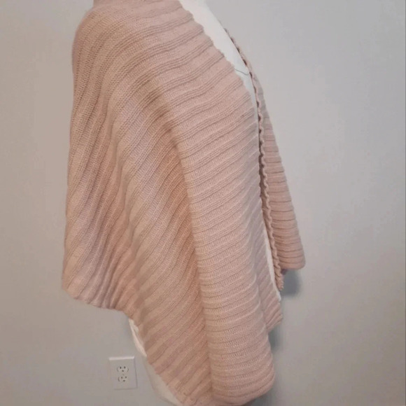 Steve Madden Knit Scarf Wrap Shawl Blush Pink One Size - Picture 3 of 9